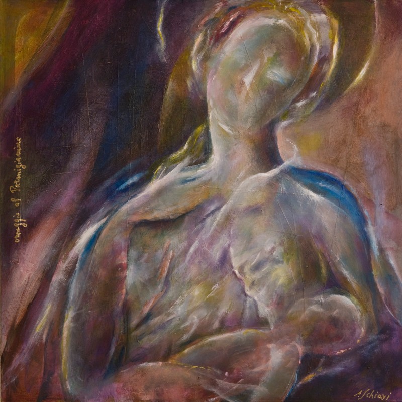Schiavi A. (2007), Maternità (Omaggio al Parmigianino)