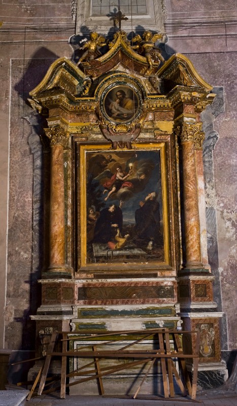 Bottega umbra sec. XVII, Altare dei Santi Nicola e Guglielmo