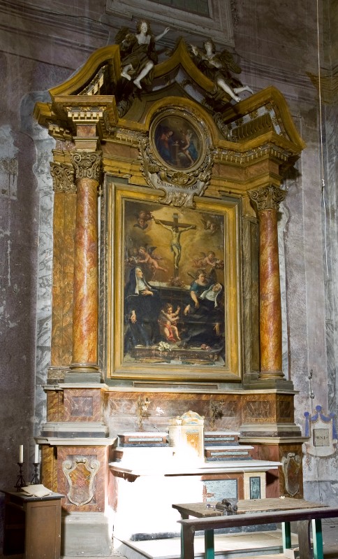 Bottega umbra sec. XVII, Altare delle Sante Chiara e Rita