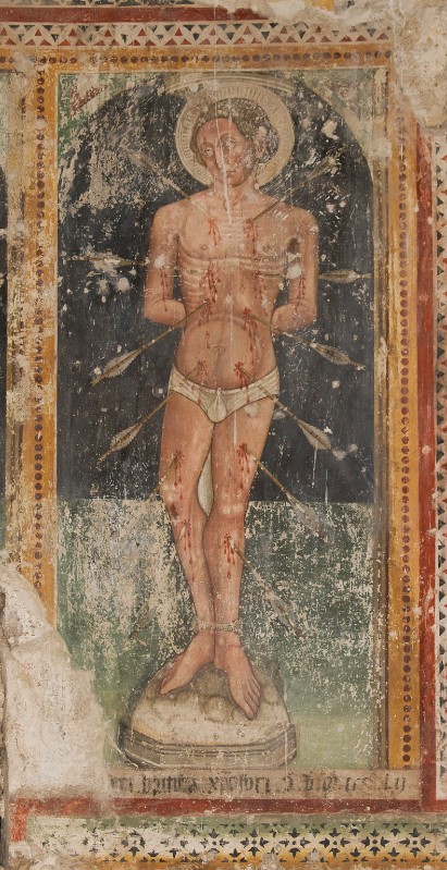 Ambito umbro sec. XV, San Sebastiano martire