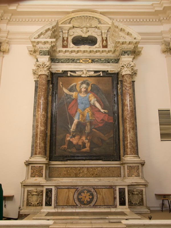 Bottega umbra sec. XVII, Altare di San Michele arcangelo