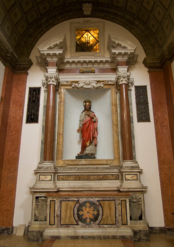 Bottega ternana sec. XVII, Altare con armi dei Filerna