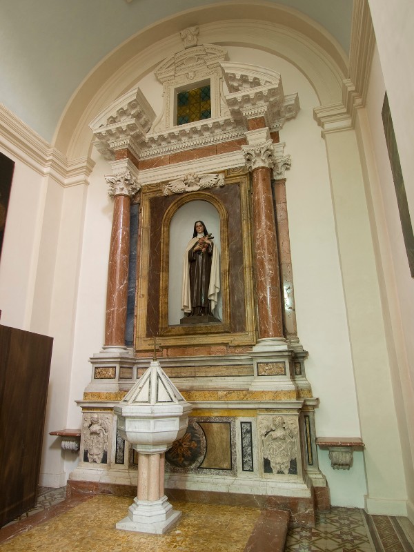Bottega romana sec. XVII, Altare di Santa Teresa di Lisieux