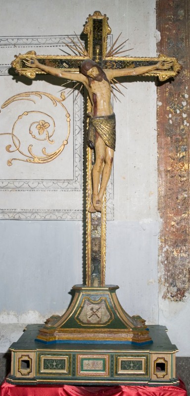 Ambito siciliano sec. XV, Crocifisso processionale