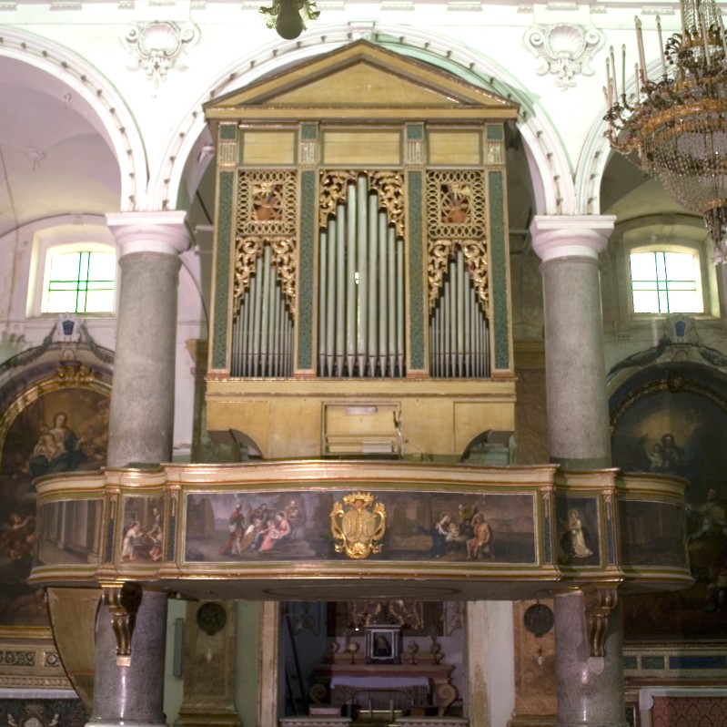 Ambito siciliano sec. XIX, Organo e cantoria