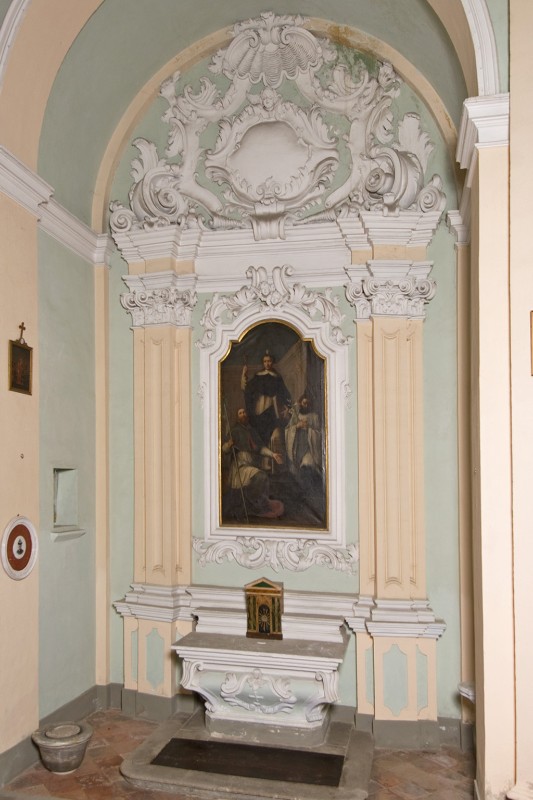 Maestranze italiane sec. XVIII, Altare laterale di San Vincenzo Ferrer