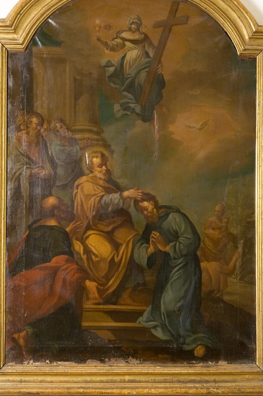 Graziani E. il Giovane sec. XVIII, Dipinto con San Pietro e Sant'Apollinare