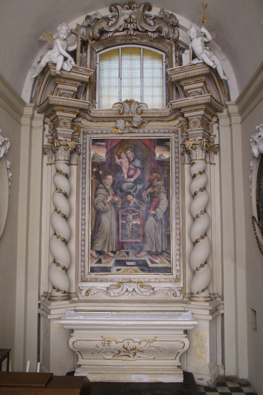 Maestranze faentine sec. XVIII, Altare laterale di Sant'Antonio di Padova