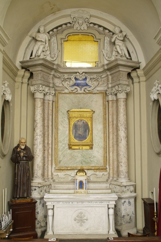 Maestranze faentine sec. XVIII, Altare laterale delle Madonna addolorata