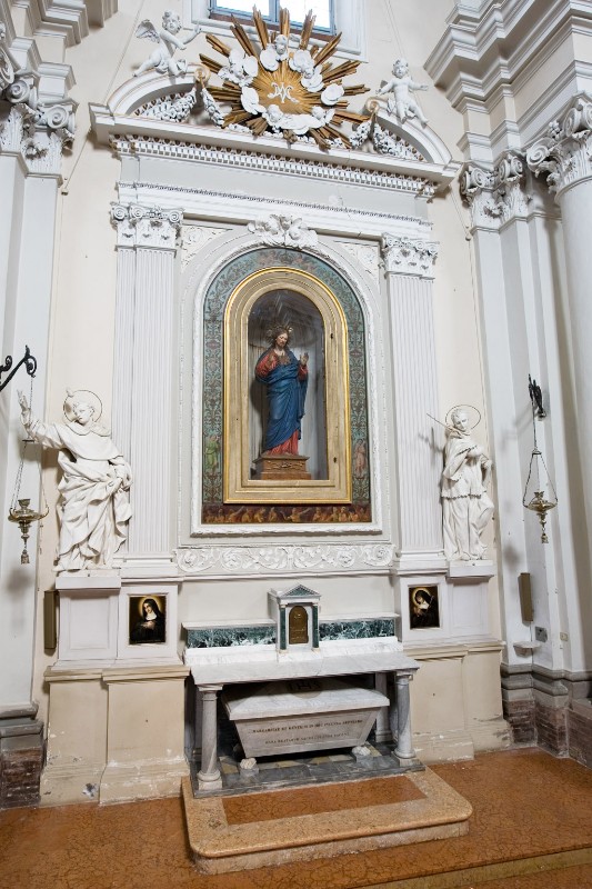 Maestranze romagnole sec. XVIII, Altare laterale del Sacro Cuore di Gesù
