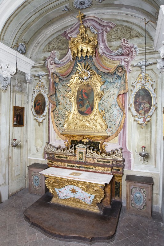 Campidori G. B. sec. XVIII, Altare della Madonna delle grazie e di San Pietro