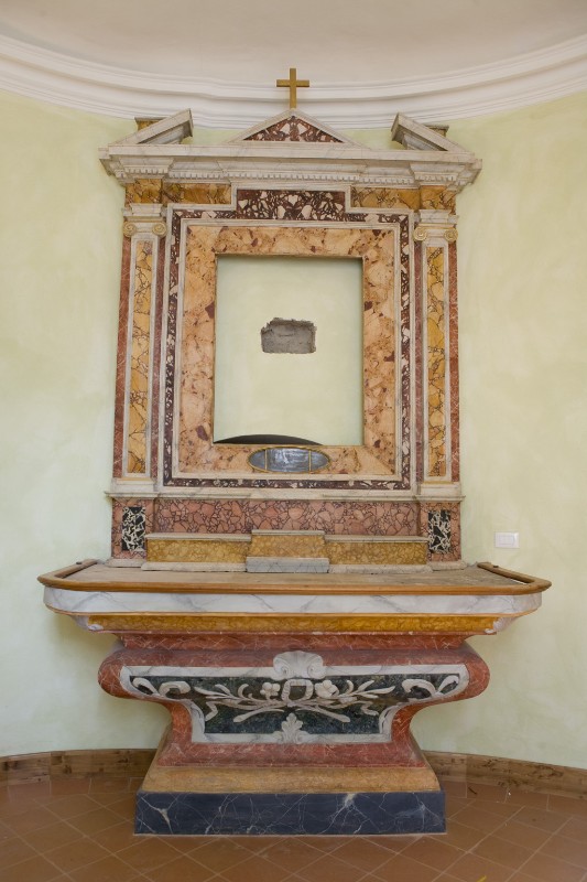 Maestranze romagnole sec. XIX, Altare marmorizzato