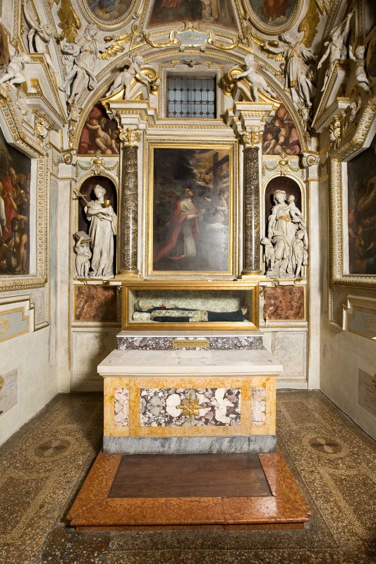 Maestranze italiane (1614), Altare laterale di San Carlo Borromeo