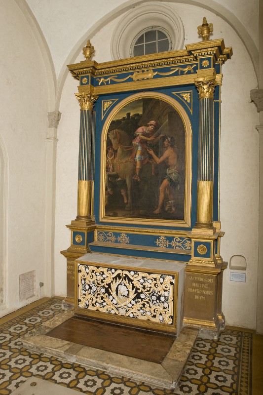Maestranze romagnole sec. XVI, Altare laterale di San Martino di Tours