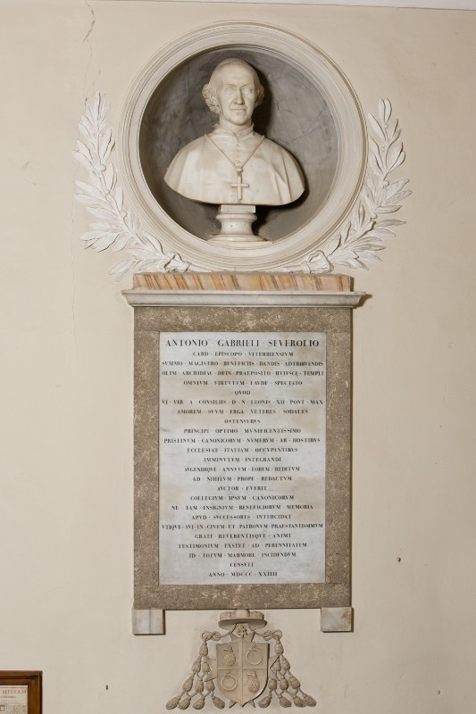 Bottega romagnola (1824), Monumento al Cardinale Antonio Gabriele Severoli