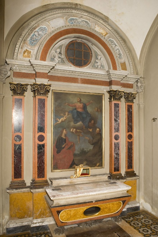 Maestranze romagnole sec. XVII, Altare laterale della Madonna assunta