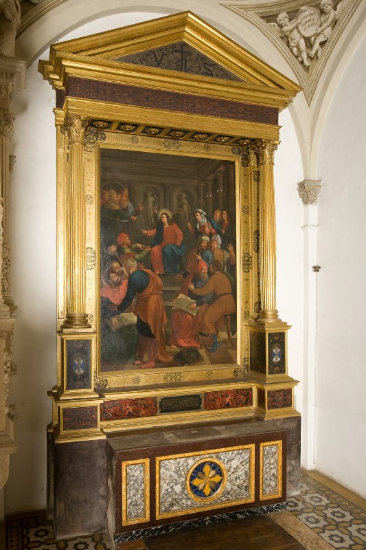 Maestranze romagnole sec. XVI, Altare laterale della Madonna della neve