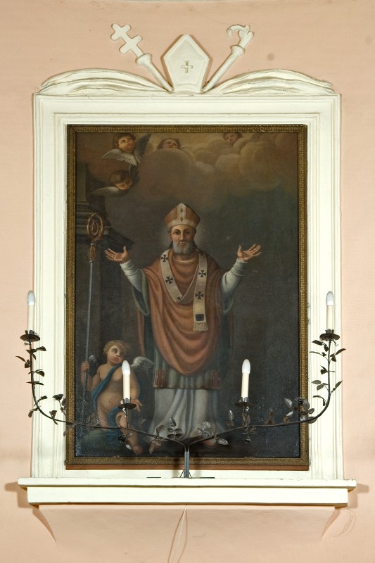 Maestranze ravennati sec. XVIII, Ancona del dipinto di Sant'Apollinare