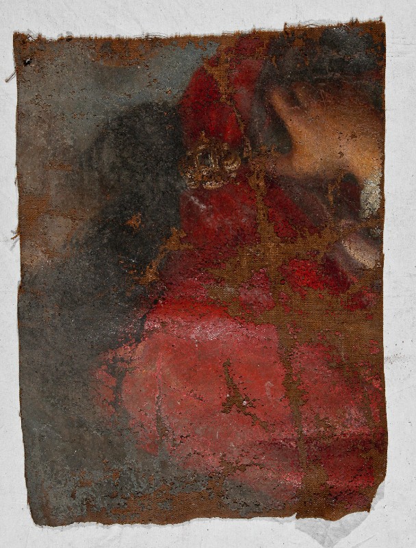 Scuola fiorentina sec. XVII, Dipinto a olio su tela 1/4