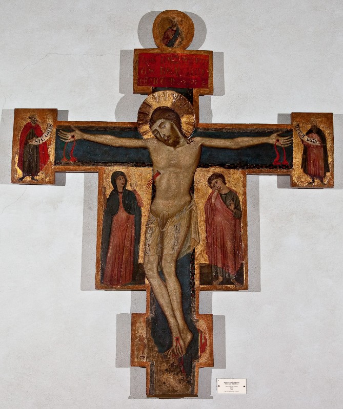 Corso di Buono secc. XIII-XIV, Dipinto con Gesù Cristo Crocifisso