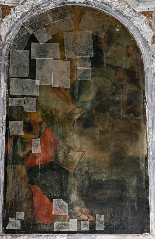 Cambi Leonardo (1786), Dipinto con San Giovanni a Patmos