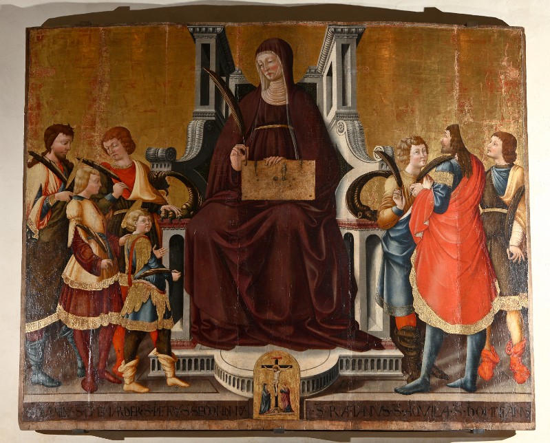 Neri di Bicci (1464), Santa Felicita e i sette figli