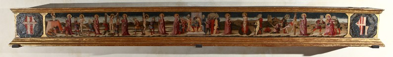 Neri di Bicci (1464), Martirio dei figli di Santa Felicita