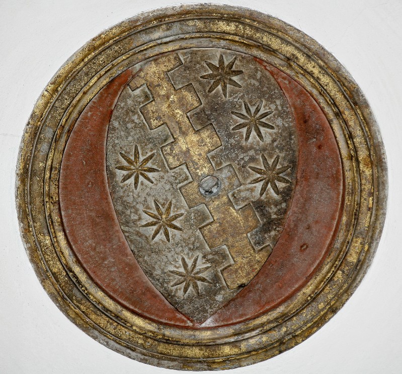 Brunelleschi F. - Manetti Ciaccheri A. sec. XV, Chiave di volta con stemma