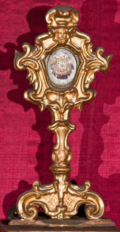 Bottega toscana sec. XVIII, Reliquiario della veste di San Filomena
