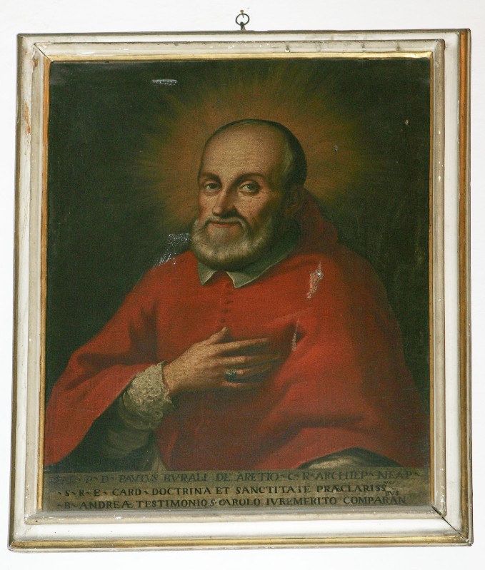 Bottega toscana sec. XVIII, Cornice del dipinto del Beato Paolo Burali