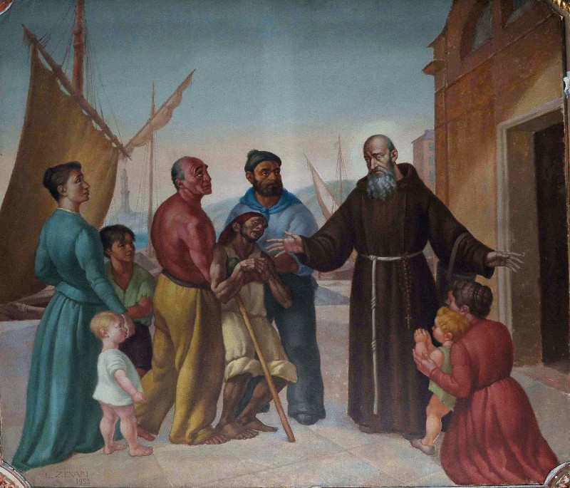 Zenari L. (1952), Padre Santo incita i portuali alla devozione alla Vergine