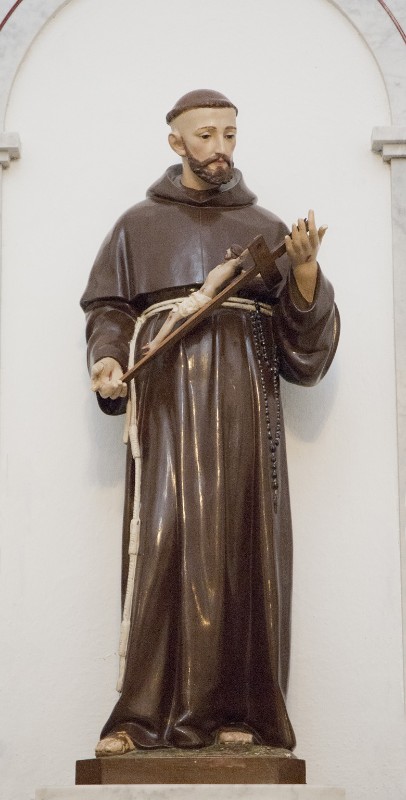 Prod. romana sec. XX, Statua di San Francesco d'Assisi