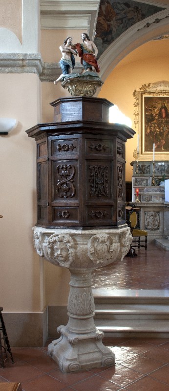 Ambito molisano-napoletano secc. XVII-XVIII, Fonte battesimale