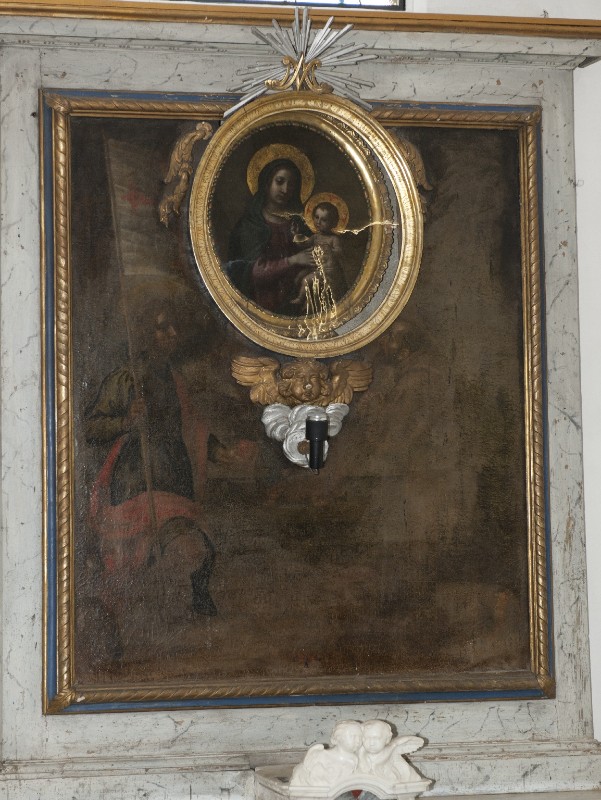 Curradi F. sec. XVII, Dipinto di San Francesco d'Assisi e San Torpè