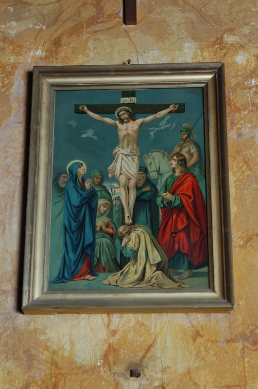 Bott. umbra sec. XX, Gesù morto in croce tra Giovanni e Maria