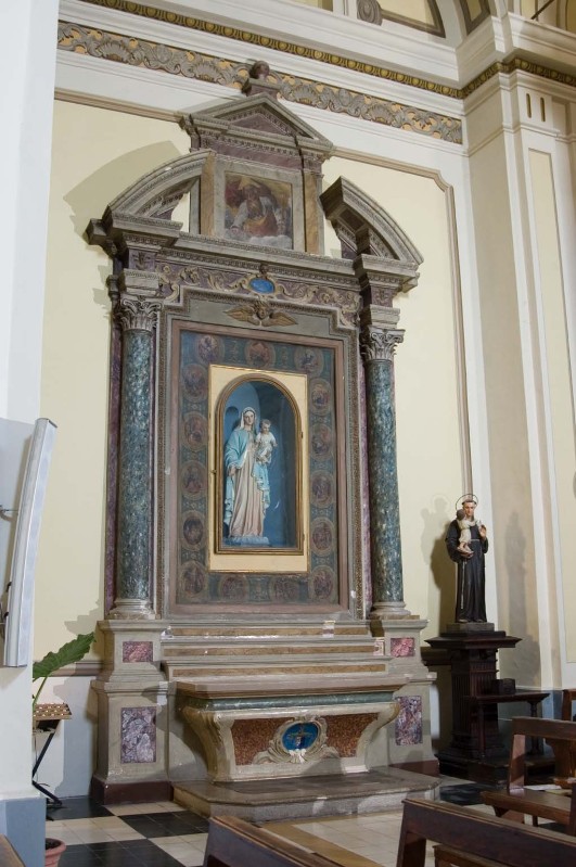 Bott. dell'Italia centr. sec. XIX, Altare laterale della Madonna delle Grazie
