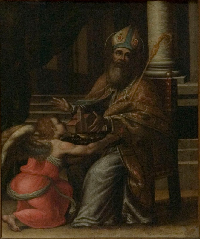 Fenzoni F. (1596), Tela con San Fortunato