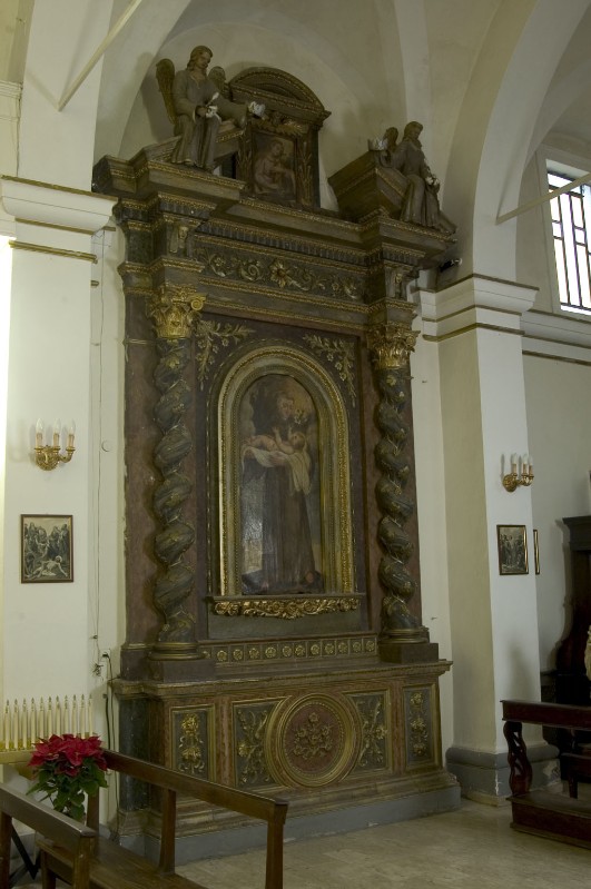 Maestranze umbre sec. XVII, Altare laterale con Sant'Antonio da Padova