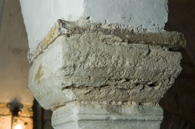 Bott. umbra sec. XII, Pulvino della quarta colonna