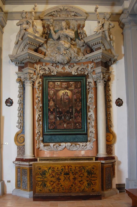 Bott. dell'Italia centr. sec. XIX, Altare dedicato alla Vergine
