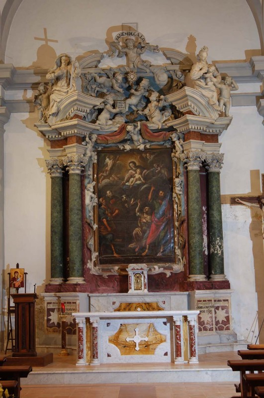 Bott. dell'Italia centr. (1690), Altare maggiore