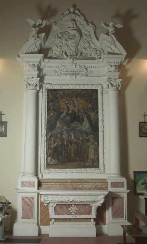 Maestranze umbre (1699), Altare laterale della Madonna del Rosario