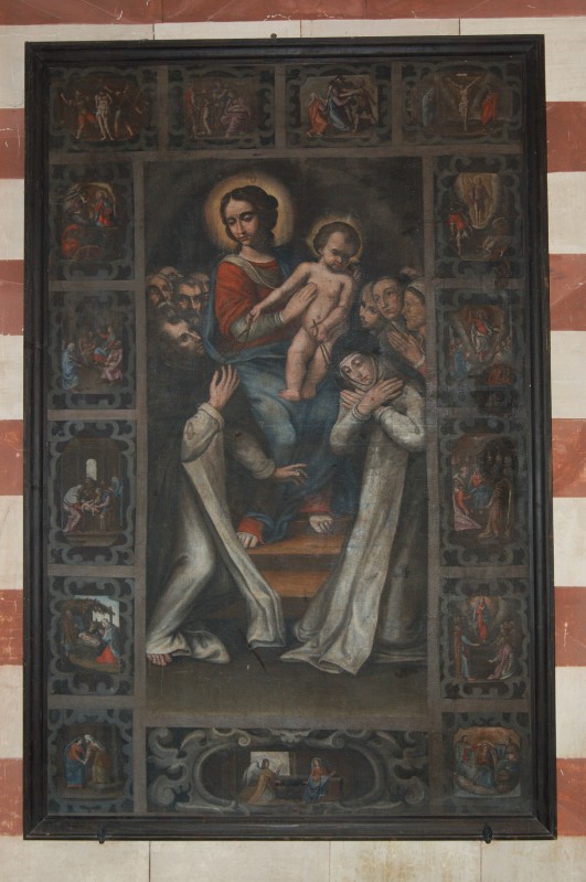 Ambito dell'Italia centr. sec. XIX, Madonna del rosario