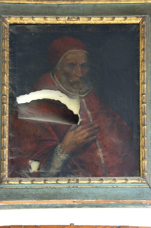 Bott. emiliana sec. XVII, Ritratto di papa Innocenzo V
