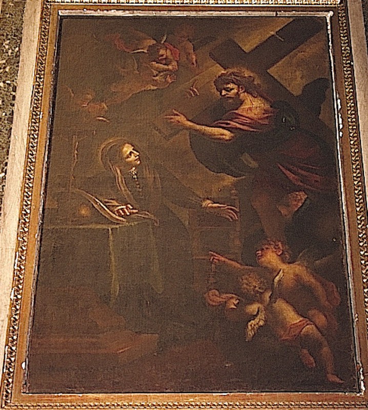 Scuola lombarda sec. XVII, Santa Caterina da Genova