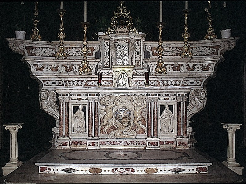 Maestranze lombarde sec. XVIII, Altare maggiore