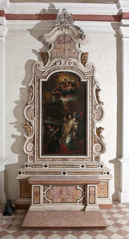 Benedetti T. (1764 circa), Altare laterale di S. Andrea Avellino