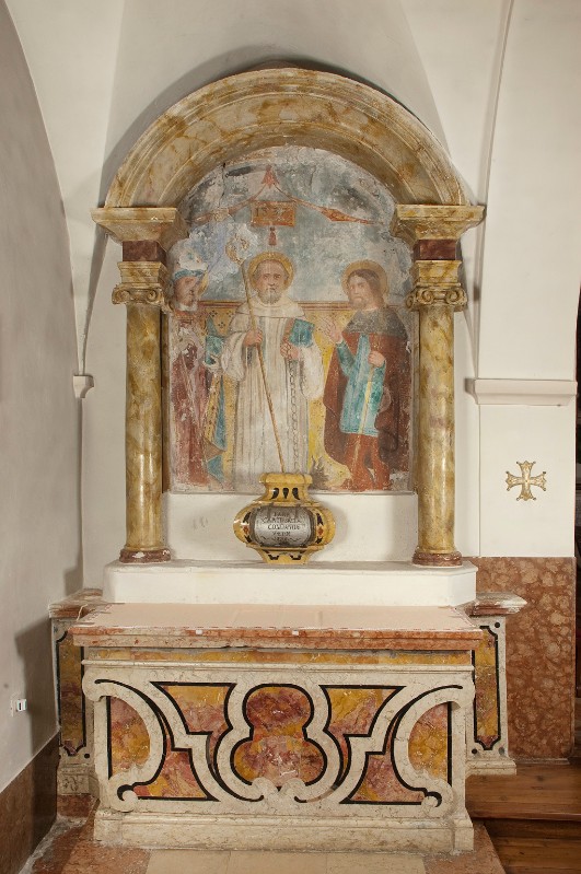 Maestranze castionesi sec. XVIII, Altare di S. Martino