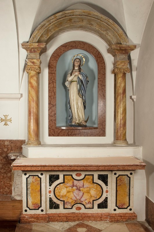 Maestranze castionesi sec. XVIII, Altare dell'Immacolata