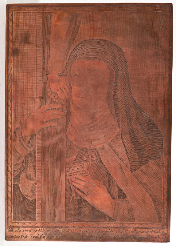Piccini I. sec. XVII-XVIII, Matrice di incisione